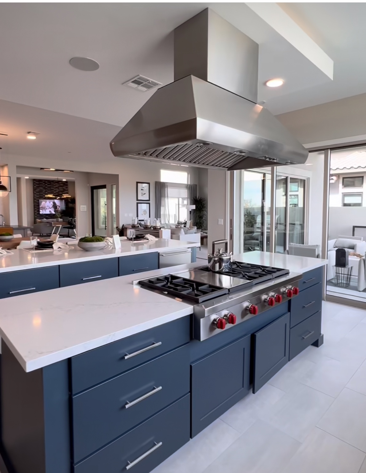 Completed custom kitchen