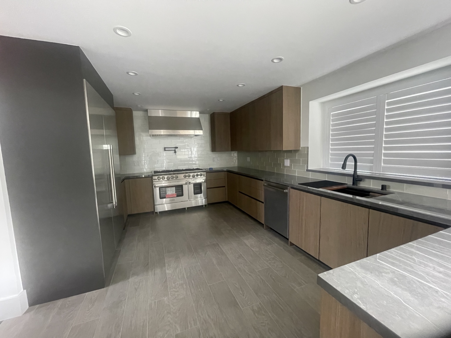 Gray kitchen remodel